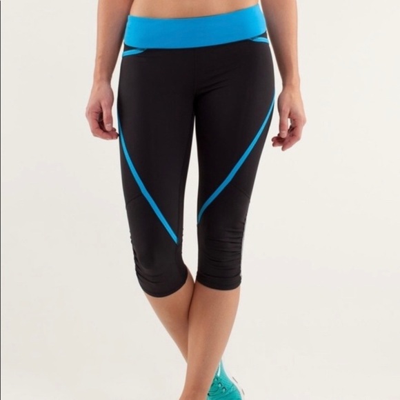 Lululemon Run Pace Crop Capri - Picture 1 of 12
